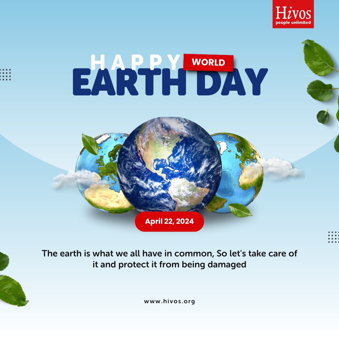 The earth is what we all have in common, So let's take care of it and protect it from being damaged. #EarthDay2024