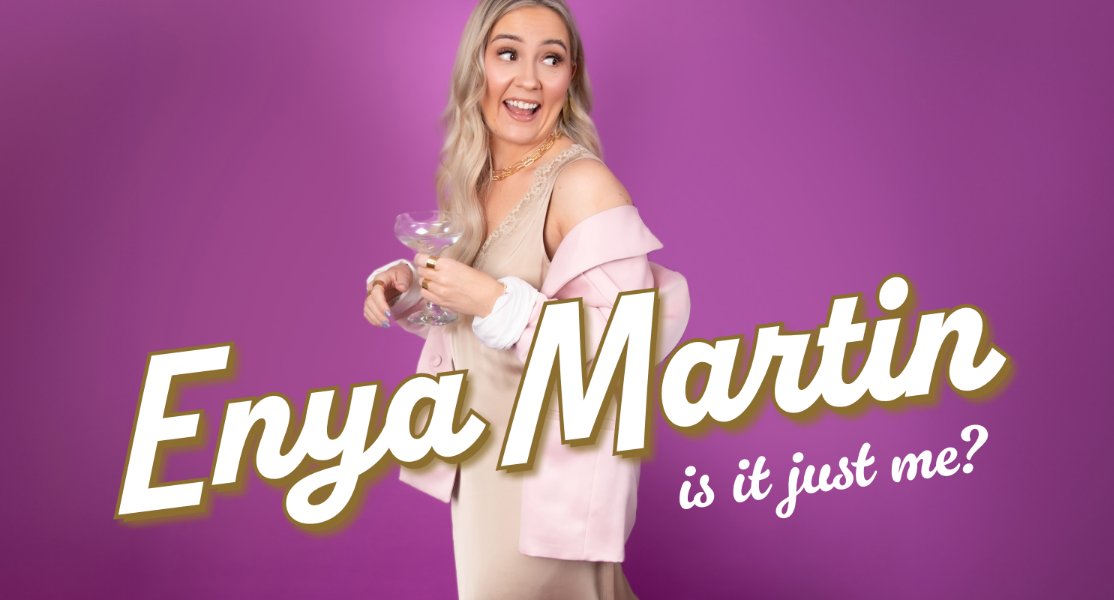 Enya Martin is back with her new show, ‘is it just me?’ on Sunday, 16 June at 7.30PM. Join Enya as she searches for answers to life's important questions! Tickets: €28 + Facility Fee 👉 rebrand.ly/ps9t9r5