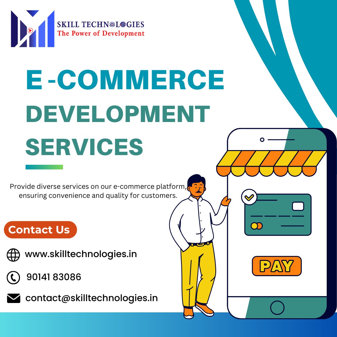 'Unlock your online potential with our expert ecommerce development services. Elevate your brand and boost sales effortlessly. 

#WebsiteDesign #uiux #softwaredeveloper  #OnlineBusiness  #digitalart #EcommerceSuccess #ecommerceappdesignanddevelopment #EcommerceApp #Hyderabad