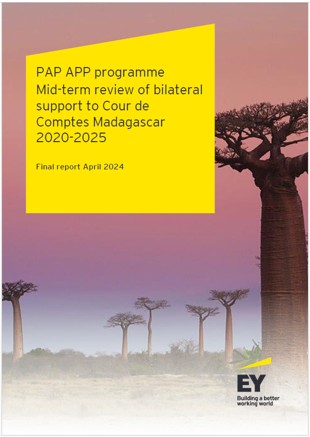 Check out the results of Ernst & Young's Mid-term review of IDI's support to SAI Madagascar, showing significant improvement in SAI performance. Learn more and view IDI's management response to the recommendations ➡️ecs.page.link/yJiS1. #SAI #Madagascar #ImprovingPerformance