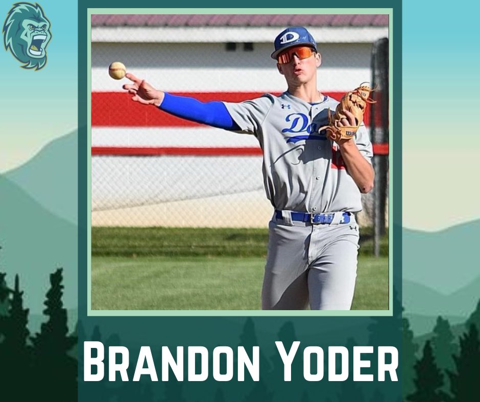 Let’s welcome freshman infielder BRANDON YODER to The Cave! From Dover, Delaware, Brandon is studying finance at Salisbury University. Fun fact, he was an all-state football kicker/punter!