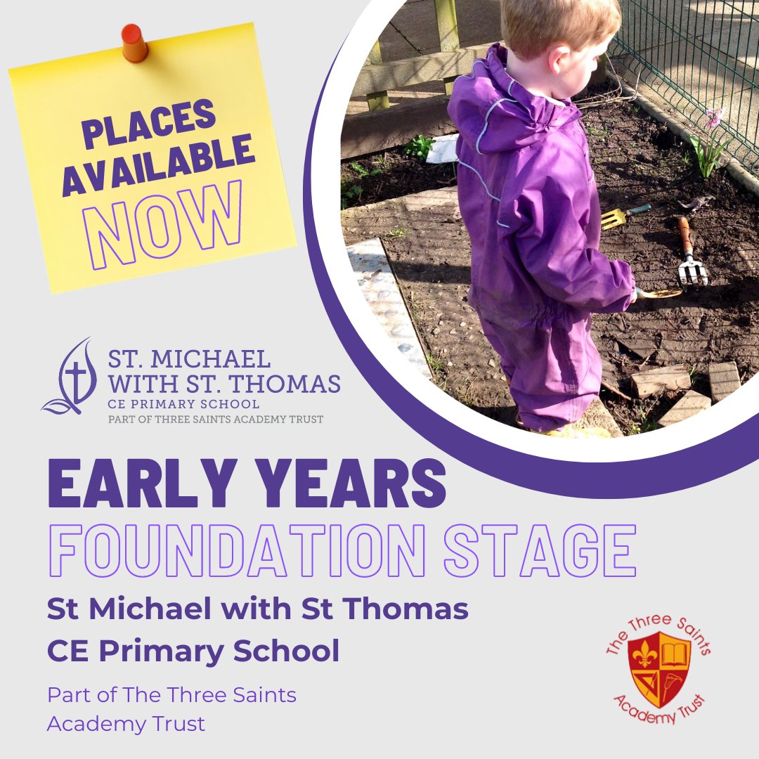 Are you looking for a primary school where children feel happy and safe? At our school we are united in our ambition to give all pupils the best start in their education 💜✝️. If you would like to arrange a visit, please contact the school office on 0151 424 4234 📞 @the3saints