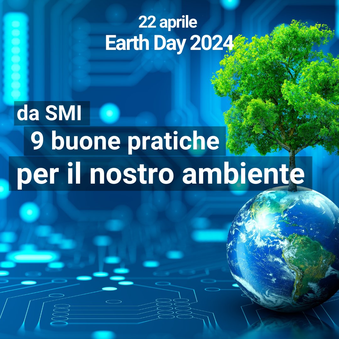 🌍 Oggi si celebra l’Earth Day, la Giornata Mondiale della Terra, istituita per ricordarci con ancora maggiore incisività quanto sia fondamentale prendersi cura del nostro Pianeta, perché come sottolinea anche il motto della giornata #OnePeopleOnePlanet. 

In #SMI amiamo