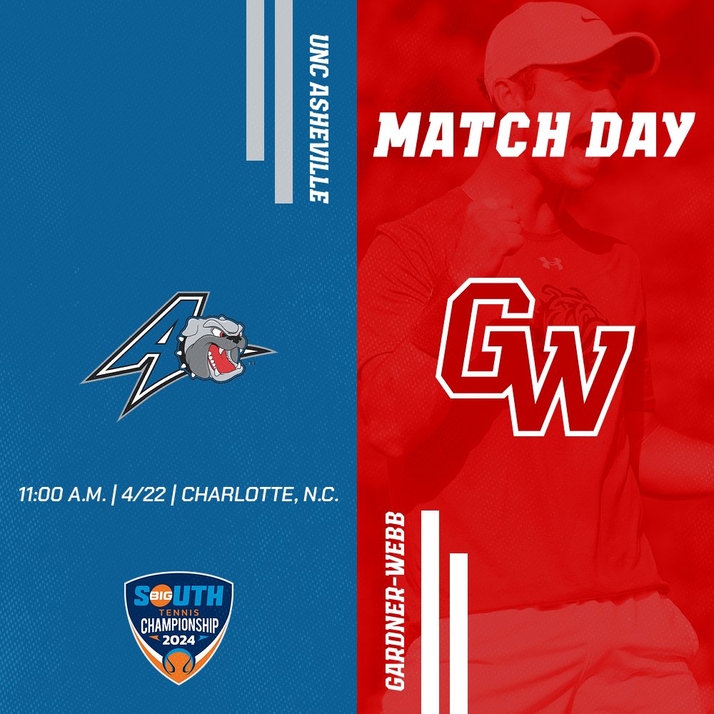 IT'S MATCH DAY‼️

Your Runnin' Bulldogs take on UNC Asheville TODAY at 11 AM in the Big South Tournament Final.🎾

📊: tinyurl.com/35x5at6y

#BornToRun🐾 #SkoDawgs🦴