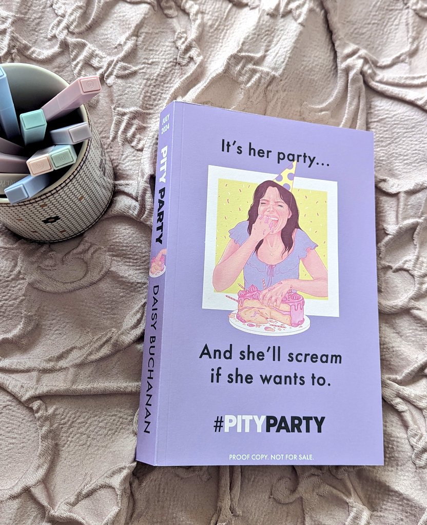 Many thanks to @ @Gabriellamay24 for #PityParty by @NotRollergirl Love this cover 😍 it's out in July #bookblogger #bookpost #bookstagram