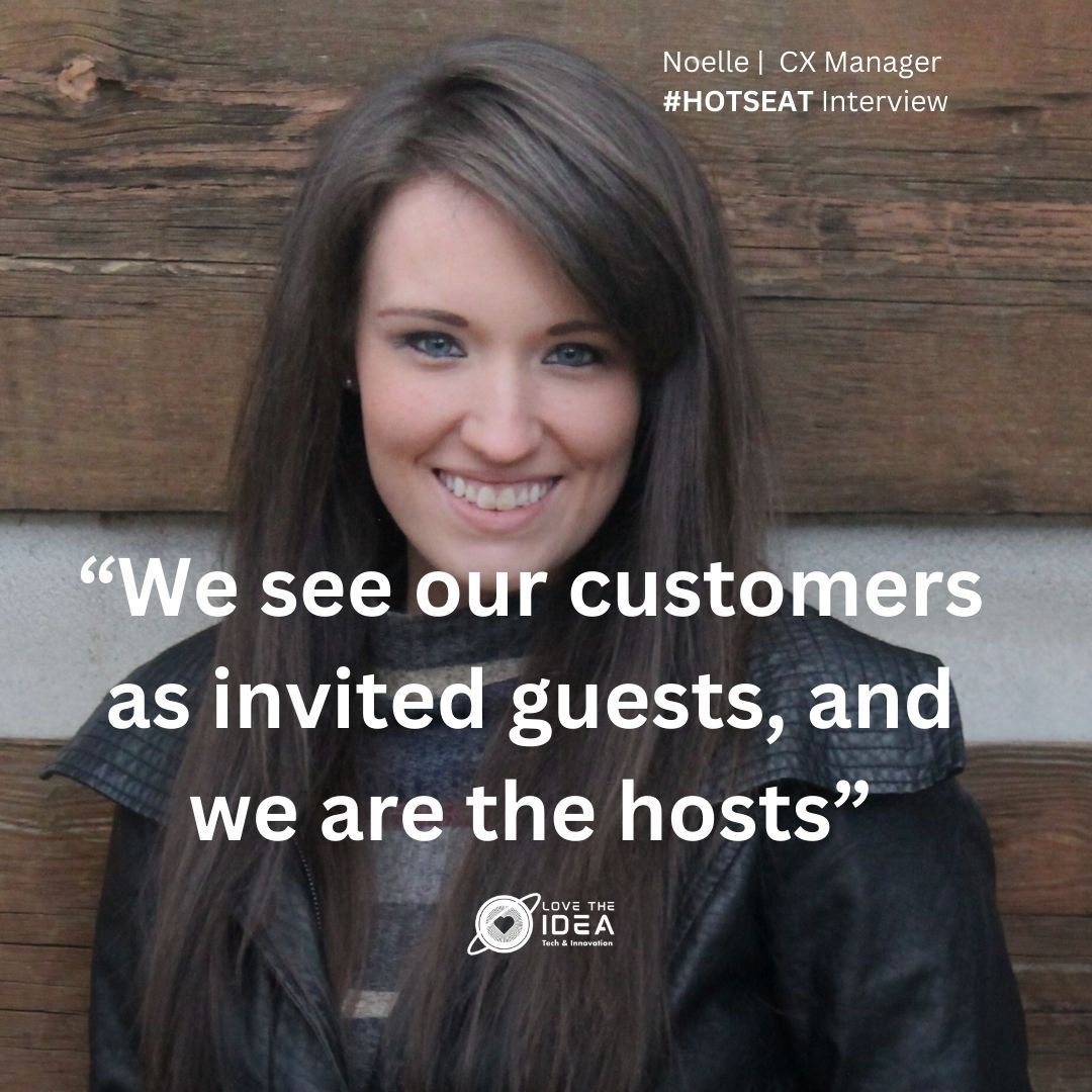 Noelle | (USA) CX Manager #HOTSEAT 🔥 Interview - 

'I really like the quote - We see our customers as invited guests to a party, and we are the hosts. It’s our job every day to make every important aspect of the customer experience a little bit better. 

It get the point across…