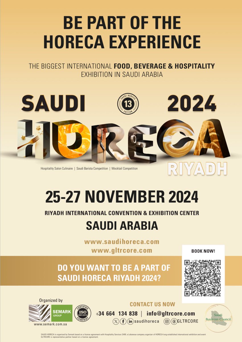 GLTRCORE's tweet photo. @Vegetal_es @expofoodtech Nos gustaría contar con vuestra presencia en Arabia Saudíta https://t.co/CM8W5XRpcW