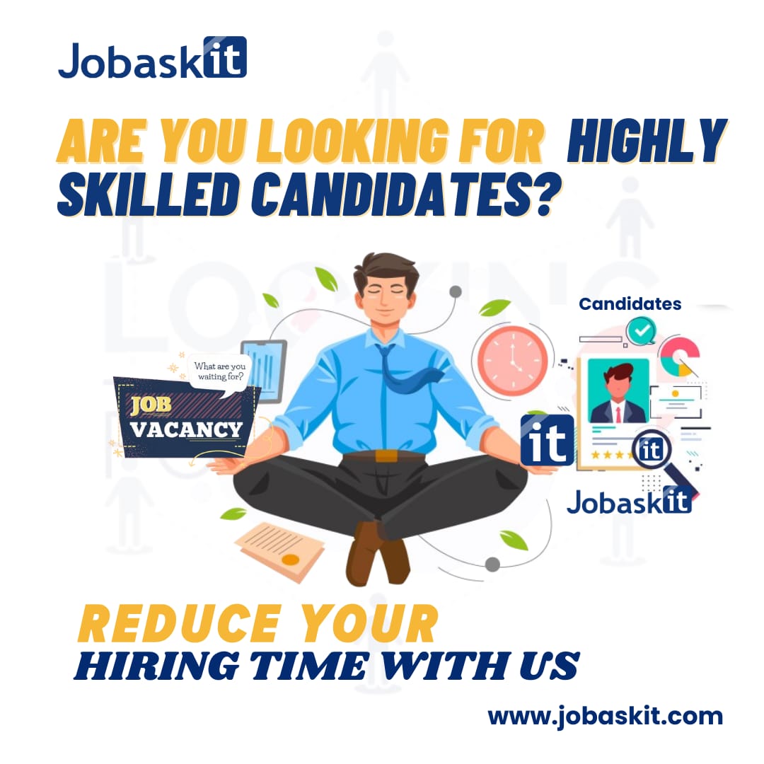 Stop Wasting Time Filling Positions. Find Top Talent Fast with @jobaskit!
.
.
.
#recruitment #hiring #talent #humanresources #hrtech #jobsearch #careers #employers #jobseekers #workforce #staffing #recruitingagency #applicanttracking #talentmanagement #skillshortage #jobaskit