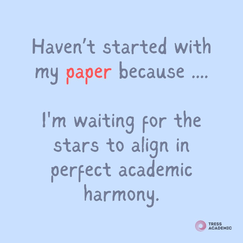 How's it going with your paper? 
😀
#acwri