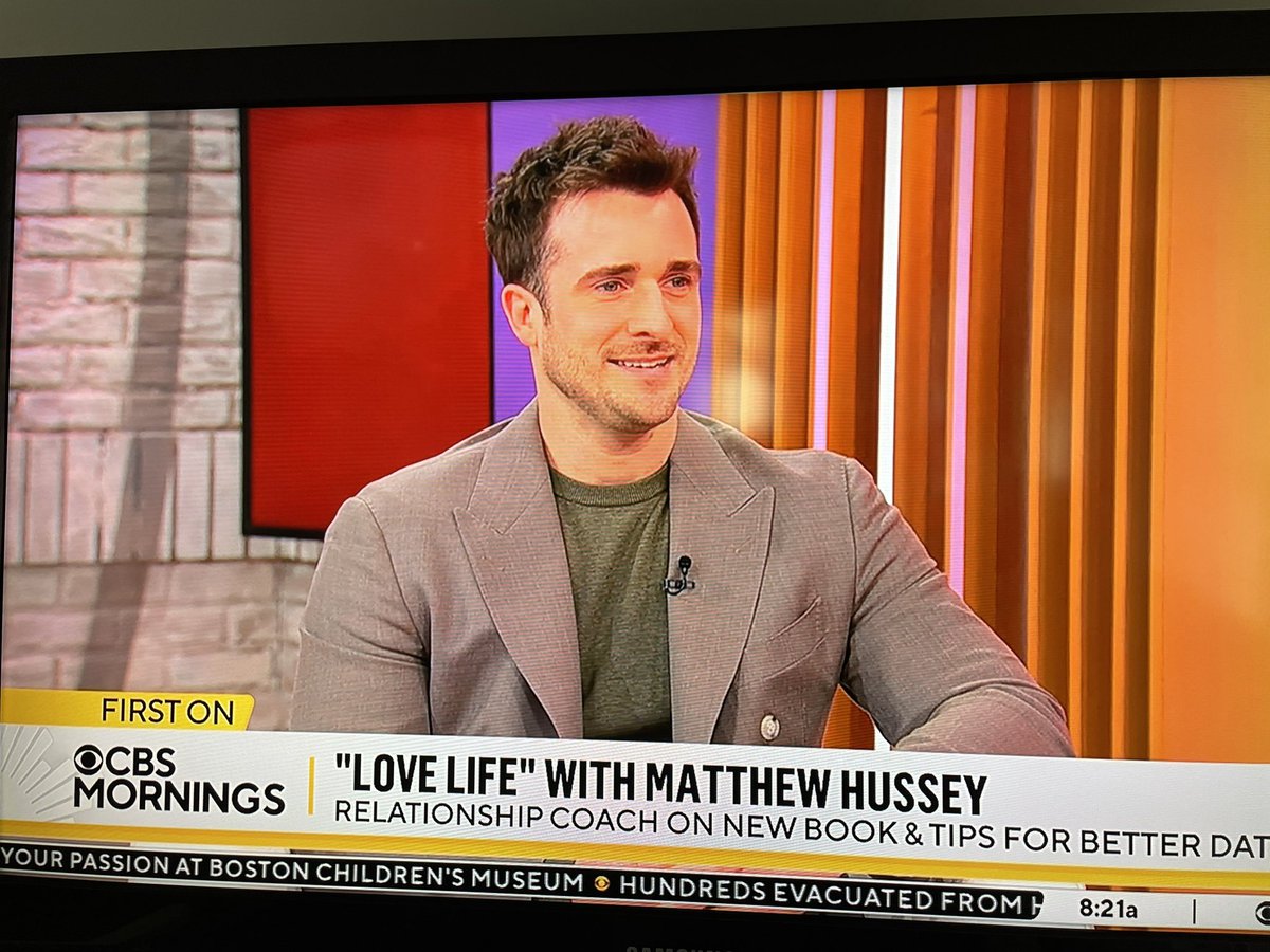 AllenLauraE's tweet photo. @matthewhussey  Longtime follower, great to see you on TV! @CBSMornings https://t.co/0gxUCI2vKb