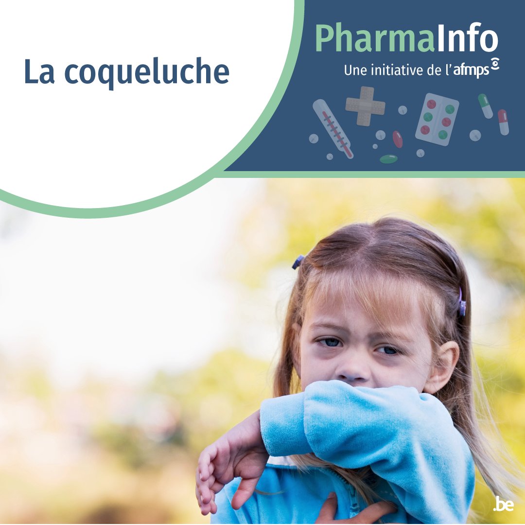 La coqueluche se caractérise par une toux sévère et persistante. 👶Les bébés et les jeunes enfants, en particulier, peuvent devenir très malades à cause de celle-ci. Plus d’informations sur pharmainfo.be/themes/protege…