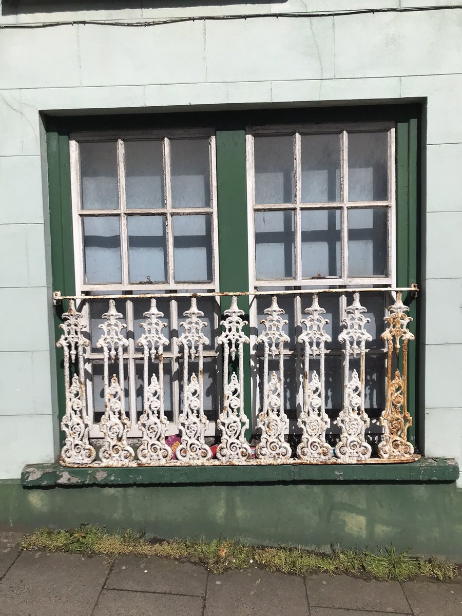 Lovely old shopfront in Ballycastle, probably living on borrowed time sadly. Noticed the same letters used on another shop nearby, so someone must have been churning them out