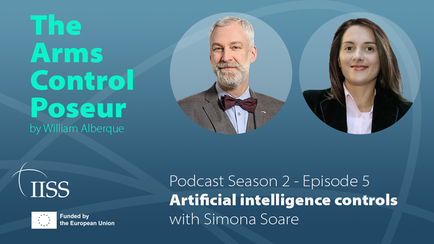 🌎 Listen to The Arms Control Poseur, as podcast host @walberque is joined by Dr @Simona_Soare to discuss her work on defence innovation and emerging technologies, and her fascination for military interactions. 🎧 Tune in: go.iiss.org/3xyN7Gz