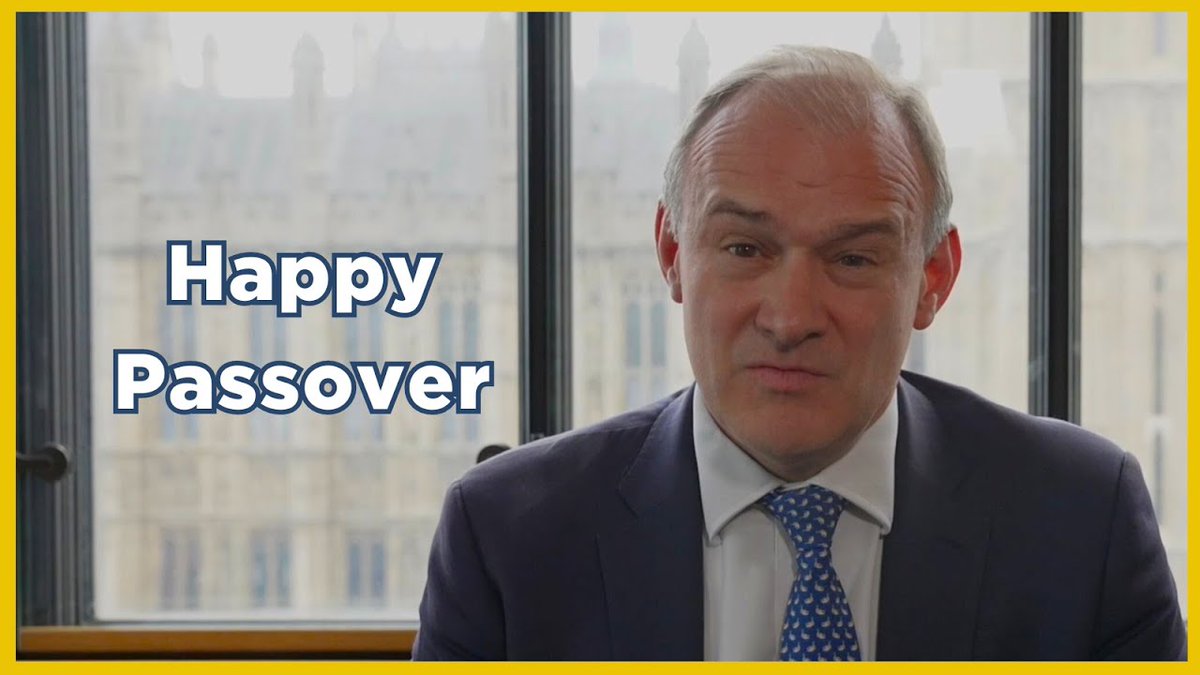 ewlibdems's tweet photo. Ed Davey's Passover Message https://t.co/Mmests2zWS https://t.co/G234UCNtVM
