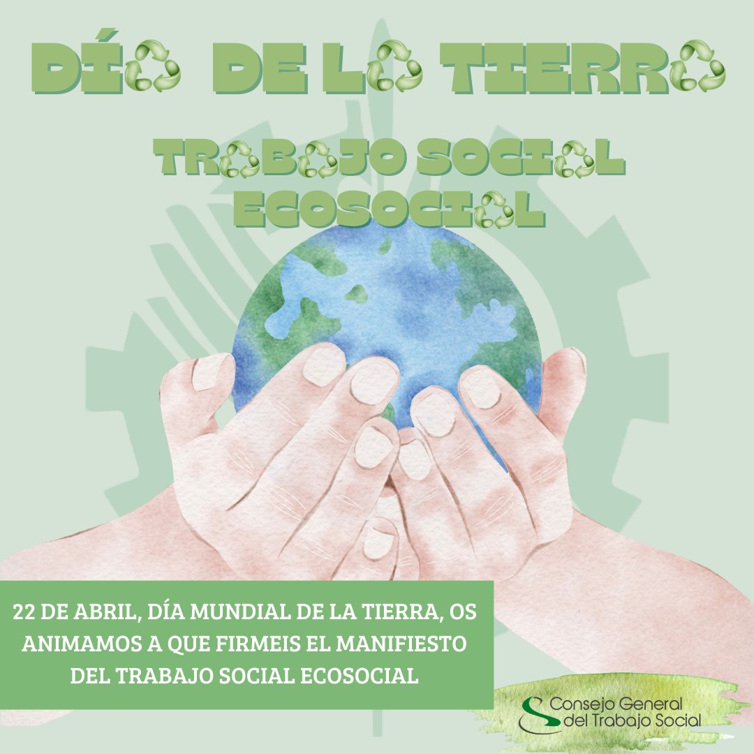 En el Día Mundial de la Tierra, queremos recordaros que podéis adheridos al Manifiesto del Trabajo Social Ecosocial. Tal y como indica nuestro programa de trabajo, y muy en línea con la filosofía de este manifiesto, habitamos ciudades, pueblos, comunidades insertas en un…