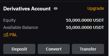 deposited 10k to bybit

gonna run this account to a million by the end of the bull market

or to zero

I will RT this to claim clout every 2x. If the latter happens, I will act like this tweet doesn't exist lmao