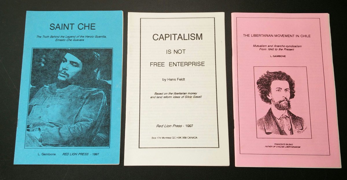 #RedLionPress #pamphlets by #LGambone from the 1990's...$15 each or all 9 for $100! #scarce #anarchism #communism  #labour #socialhistory