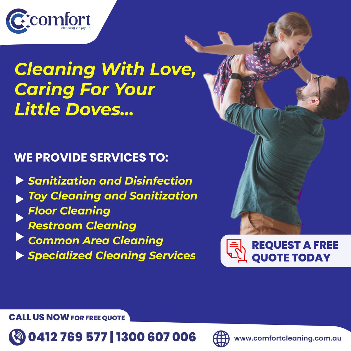 Let us handle the dirty work while you focus on what matters most. Our expert team is here to make your space shine! #ProfessionalCleaners #CleanHome #CleaningExperts #TopCleaners #HomeRefresh #HouseClean #ExpertCleaning #TidyHome #CleanSpaceHappyPlace #HomeOrganization
