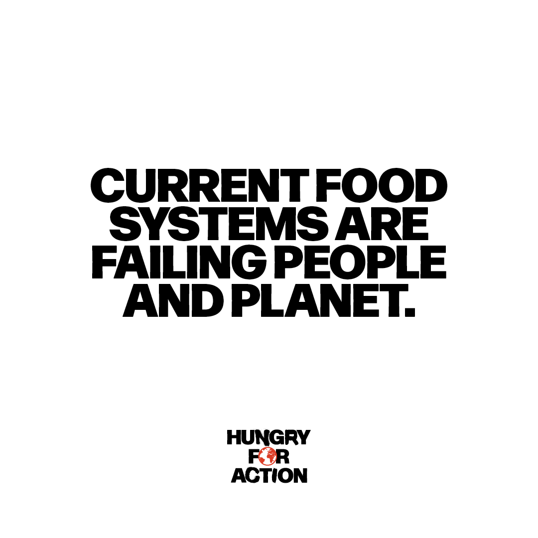 🚨Happy #EarthDay! Ending hunger starts with environmental sustainability. Our food systems are placing immense strain on the earth. To secure the future, we must change. #HungryforAction