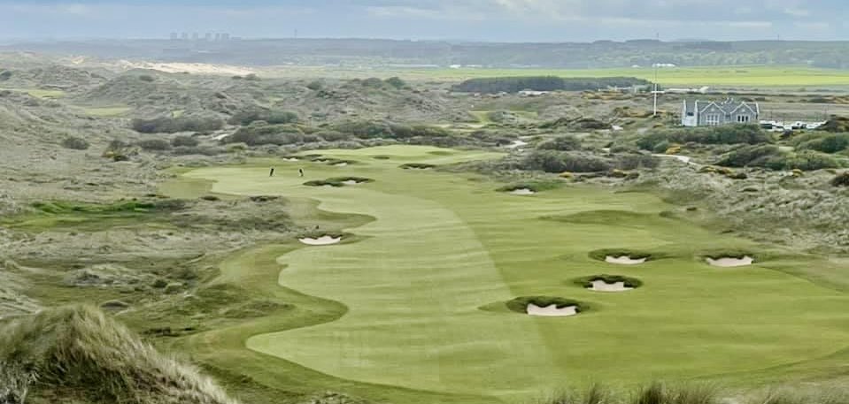 18th Hole, Trump International Golf Links, Balmedie, Aberdeenshire, Scotland