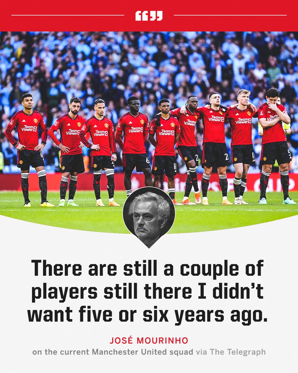 José Mourinho says there are players in the current Man United squad that he wanted to sell during his tenure as boss 👀