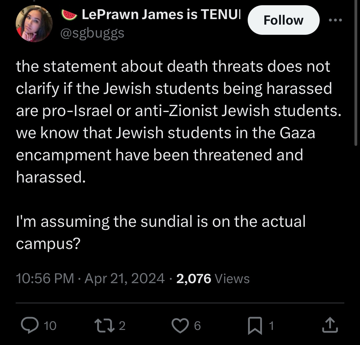 Now maybe I’m crazy, but I don’t think Jews should be killed at all, even if they have political opinions you deem unacceptable. These folks sound an awful lot like the leaders of the USSR when they persecuted Jews in the name of “anti-Zionism.”