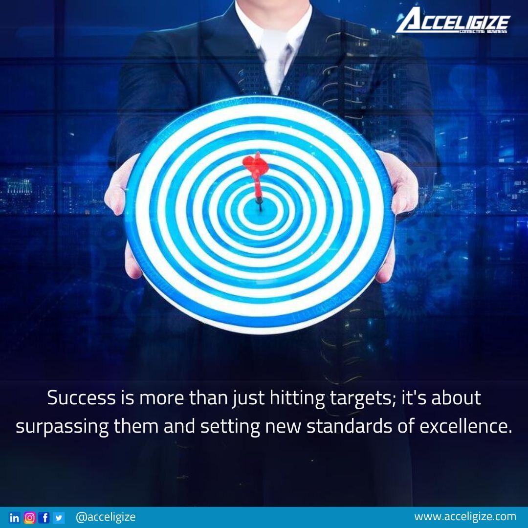 In a data-driven world, success isn't measured by intuition but by insights backed by numbers. Guided by meaningful metrics and benchmarks, every action becomes a step towards success. 

#Acceligize #B2B #SuccessMetrics #Benchmarks #DataAnalytics #PerformanceTracking