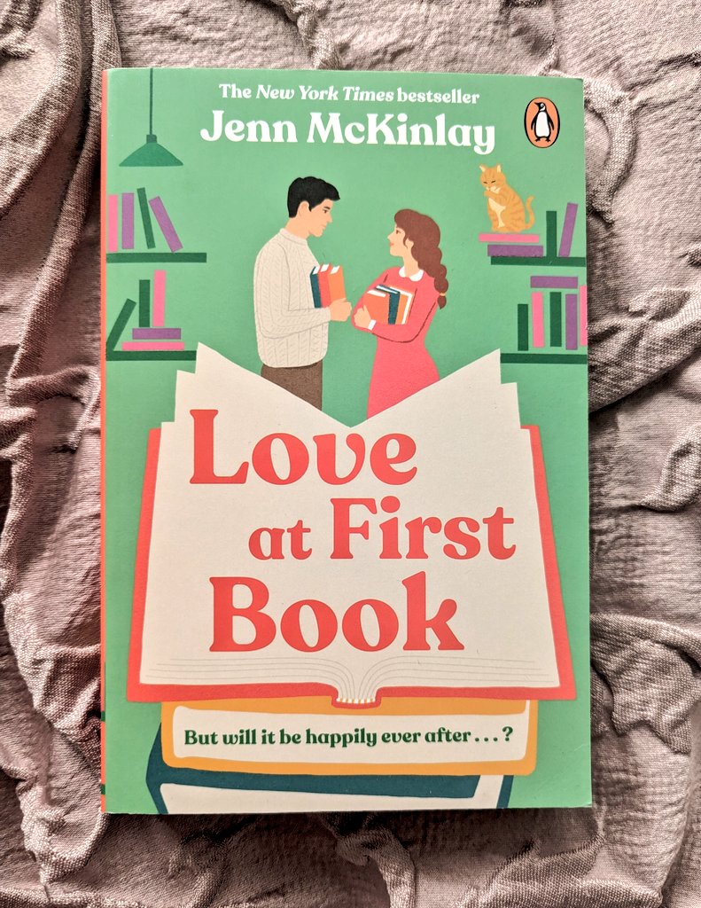 Many thanks to @HanaSparkes for #LoveAtFirstBook by Jenn McKinlay Out in May, it's screaming #enemiestolovers which I love! #bookblogger #bookpost #bookstagram #bookmail