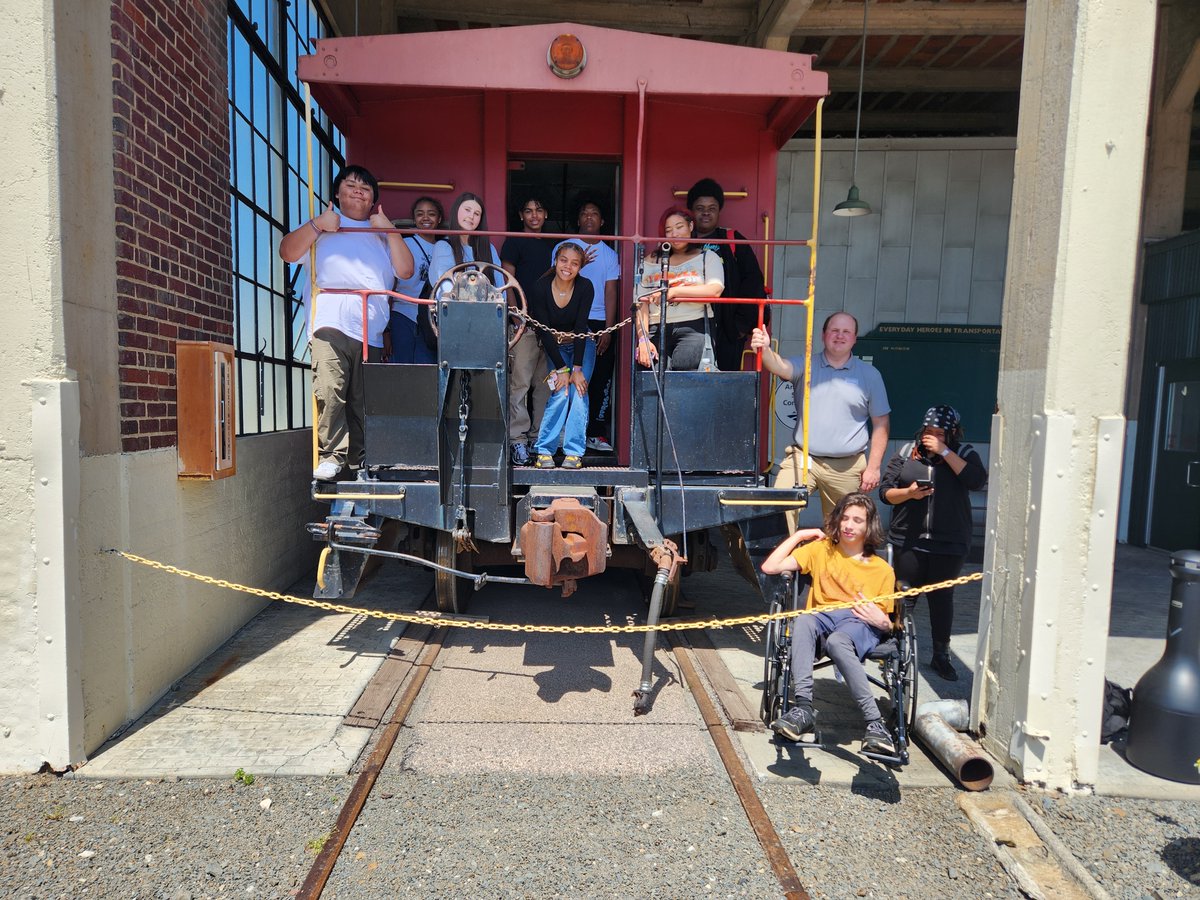 Our NC & Local History Elective class visited the NC Transportation Museum to explore pieces of N.C. history & analyzing the impact Spencer Shops had on the North Rowan community. As the only elective of its kind offered in RSSS this group of students are trailblazers!