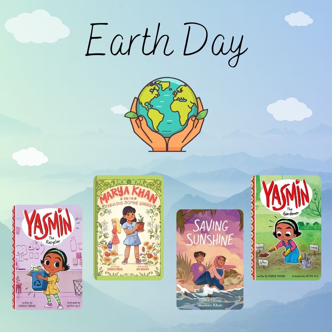 Happy Earth Day, my friends! Some books of mine to celebrate the day and learn about conservation efforts!