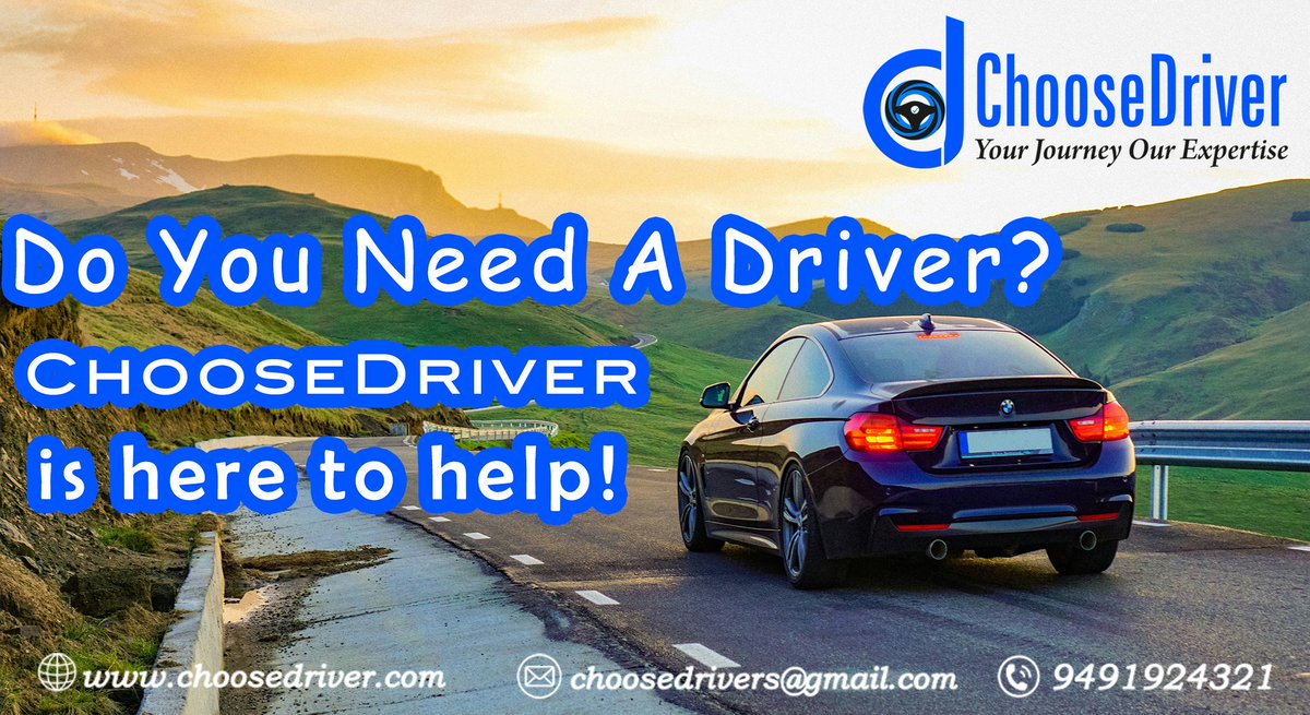 #ChooseDriver #PermanentDriver #Hyderabad #Secunderabad #Convenience #reliability
#hiredriver #ChauffeuredService #permanentdriver #drivervacancy #professionaldriver #personaldriver #outstationdriver #drivers #TemporaryDriver #valetdrive #valetdrivers