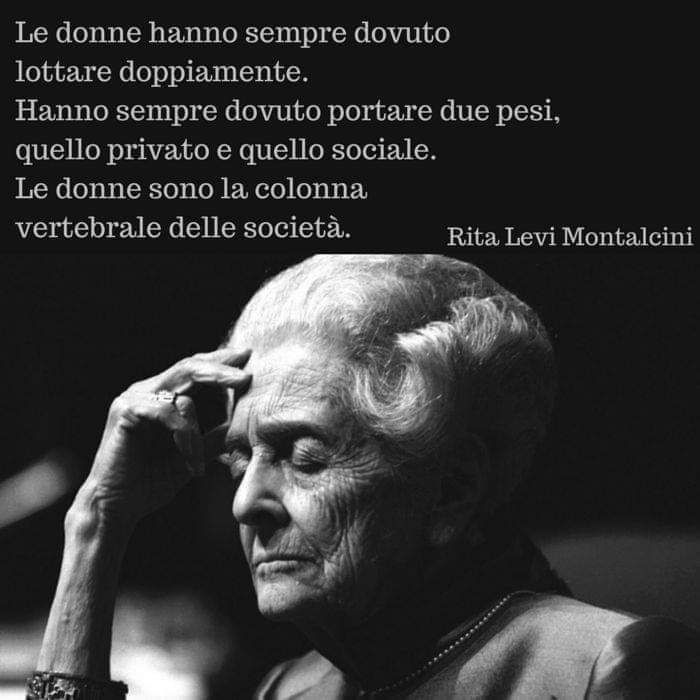 Se istruisci un bambino avrai un uomo istruito.
Se istruisci una donna avrai una donna, una famiglia e una società istruita

Rita Levi Montalcini

#ilDomaniÈGiàOggi