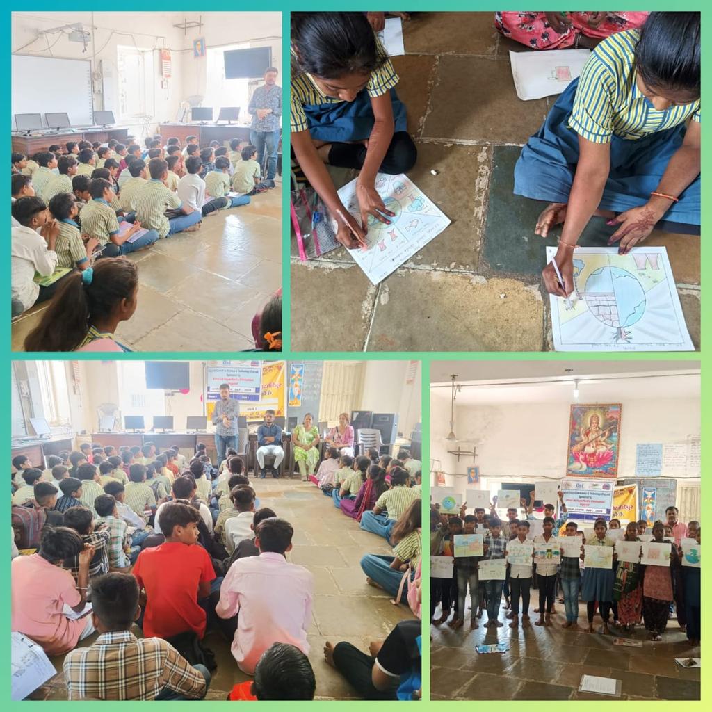 Csc chhotaudepur organized & Suported @InfoGujcost a popular lecture and drawing competition on occasion of #WorldEarthDay celebration at Taluka shada no. 1 chhotaudepur @dstGujarat @monakhandhar @narottamsahoo @Punam_Bhargava @pavitshah