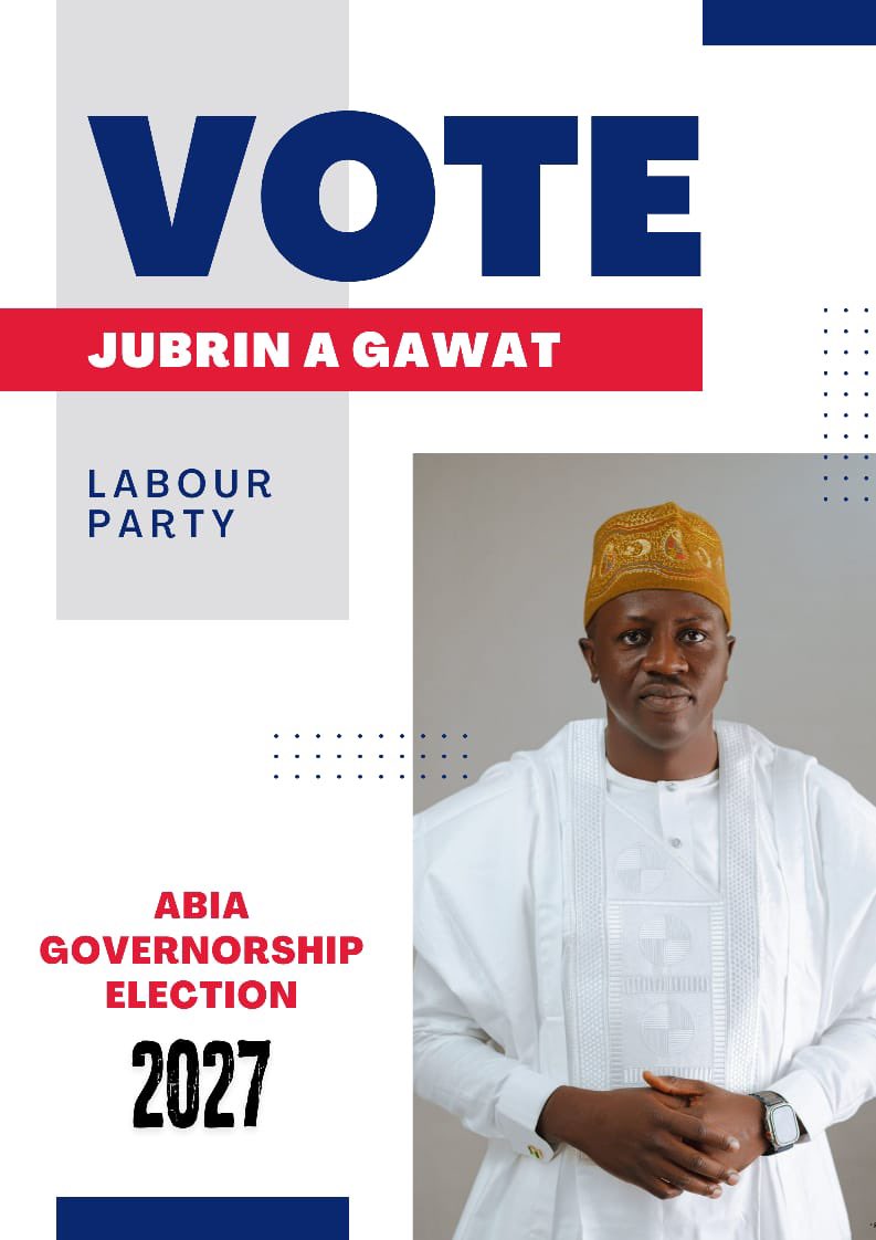 CreoOj (@olaowoyomi) on Twitter photo This is the time to deliver the people of Abia State. For many years the state has remained backward without tangible progress.
Vote freedom
Vote Hon. Jubril Gawat <a href="/Mr_JAGs/">Jubril A. Gawat</a> as governor of our dear Abia State.
Uzobu zobu
Enyimba Enyim This is the time to deliver the people of Abia State. For many years the state has remained backward without tangible progress.
Vote freedom
Vote Hon. Jubril Gawat <a href="/Mr_JAGs/">Jubril A. Gawat</a> as governor of our dear Abia State.
Uzobu zobu
Enyimba Enyim