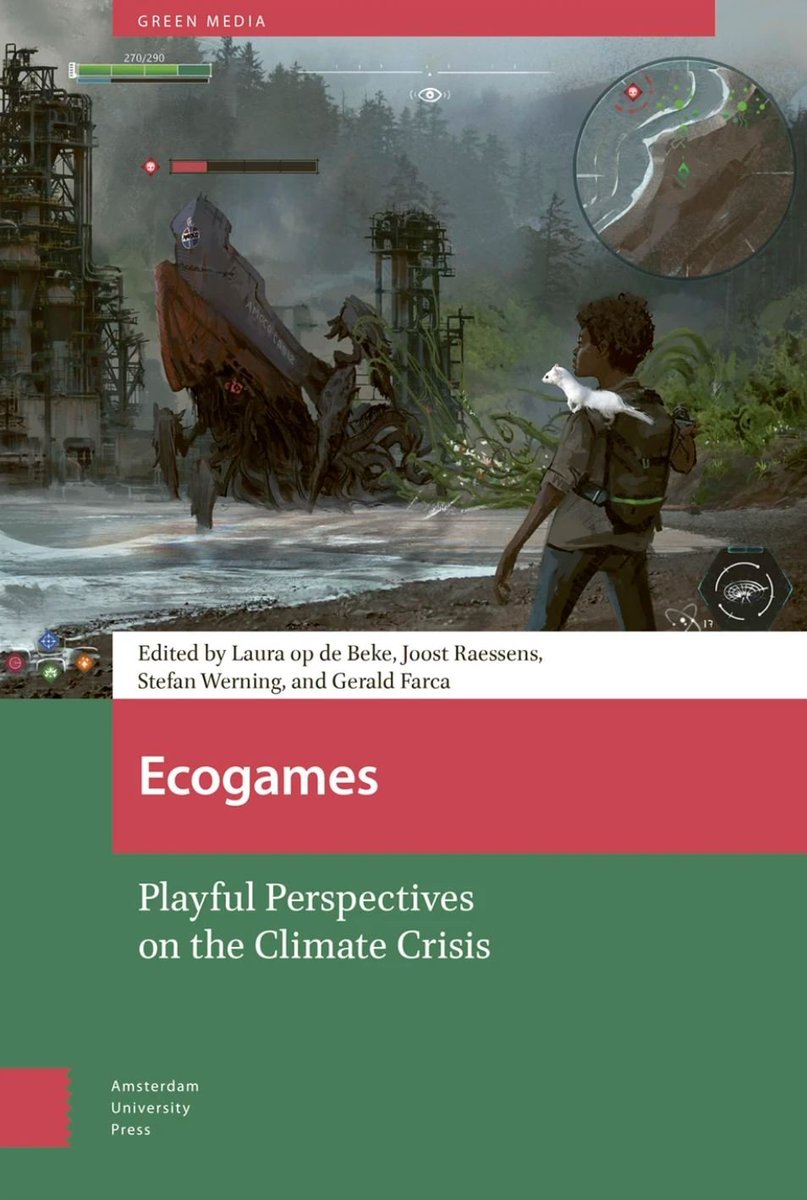 First up is a recent #GameStudies publication called #Ecogames 🌿

This book brings together chapters by a diverse group of authors to explore the shape, impact, and cultural context of ecocritical engagement in and through #VideoGames. 🌱📷 🎮

👉 thevideogamelibrary.org/book/ecogames-…