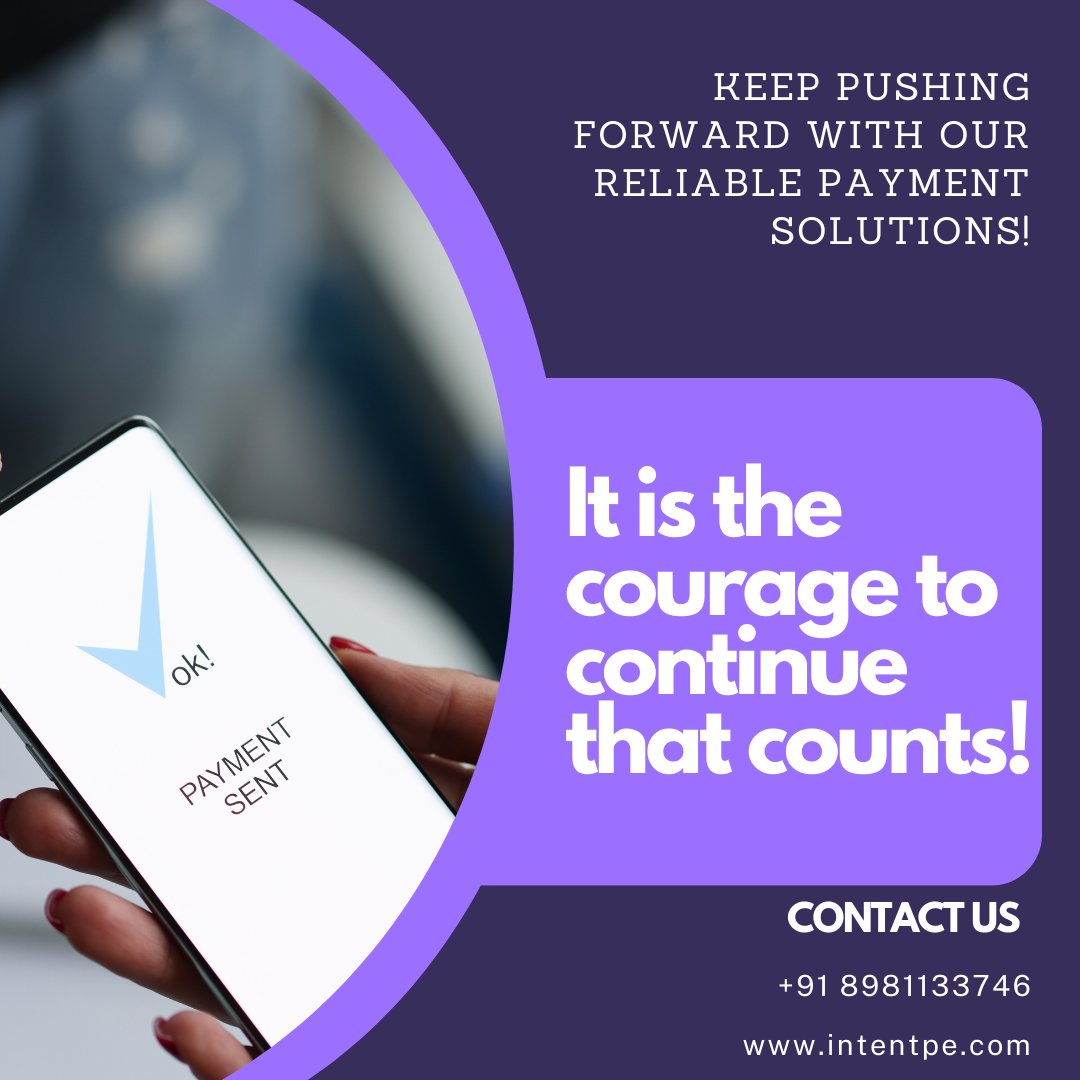 Intent_pe's tweet image. Let us empower you with seamless payment solutions to fuel your journey.

#paymentsolutions #UPI #paymentapi #fintech #fintechcompany #payoutapi #instantpayout #payoutautomation #digitalpayments #india #technology #innovation #Intentpe