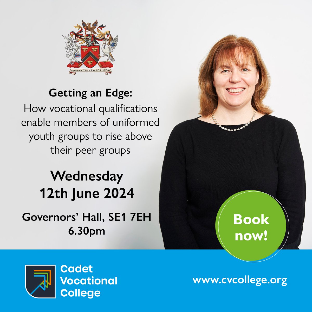 💻 Book your place now by emailing the Clerk via their website at qr.cvcollege.org/g/2bqshvk7luy

#CadetVocationalCollege #CVCollegeUK #VocationalQualifications #Employability #Lecture 📝