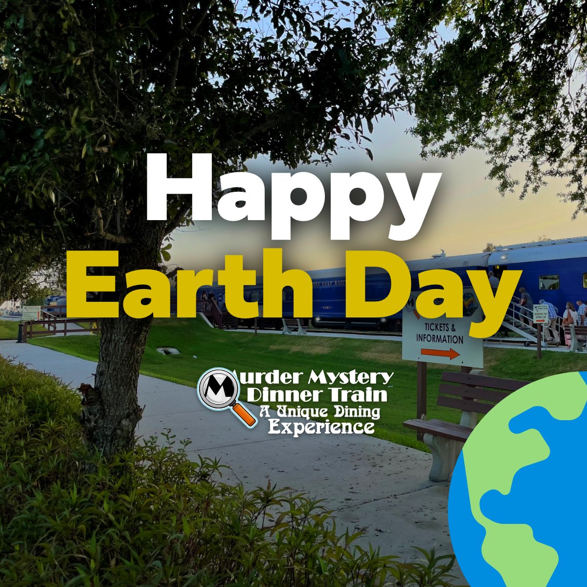 🕵️‍♂️ Happy Earth Day, detectives! 🌍 Today, we're celebrating our beautiful planet and all its mysteries. We hope you join us later this week as we explore the scenic beauty of #SouthwestFlorida while unraveling a captivating mystery. 🌴🔍

#mmdt #EarthDay #EarthDay2024 #FortMyers