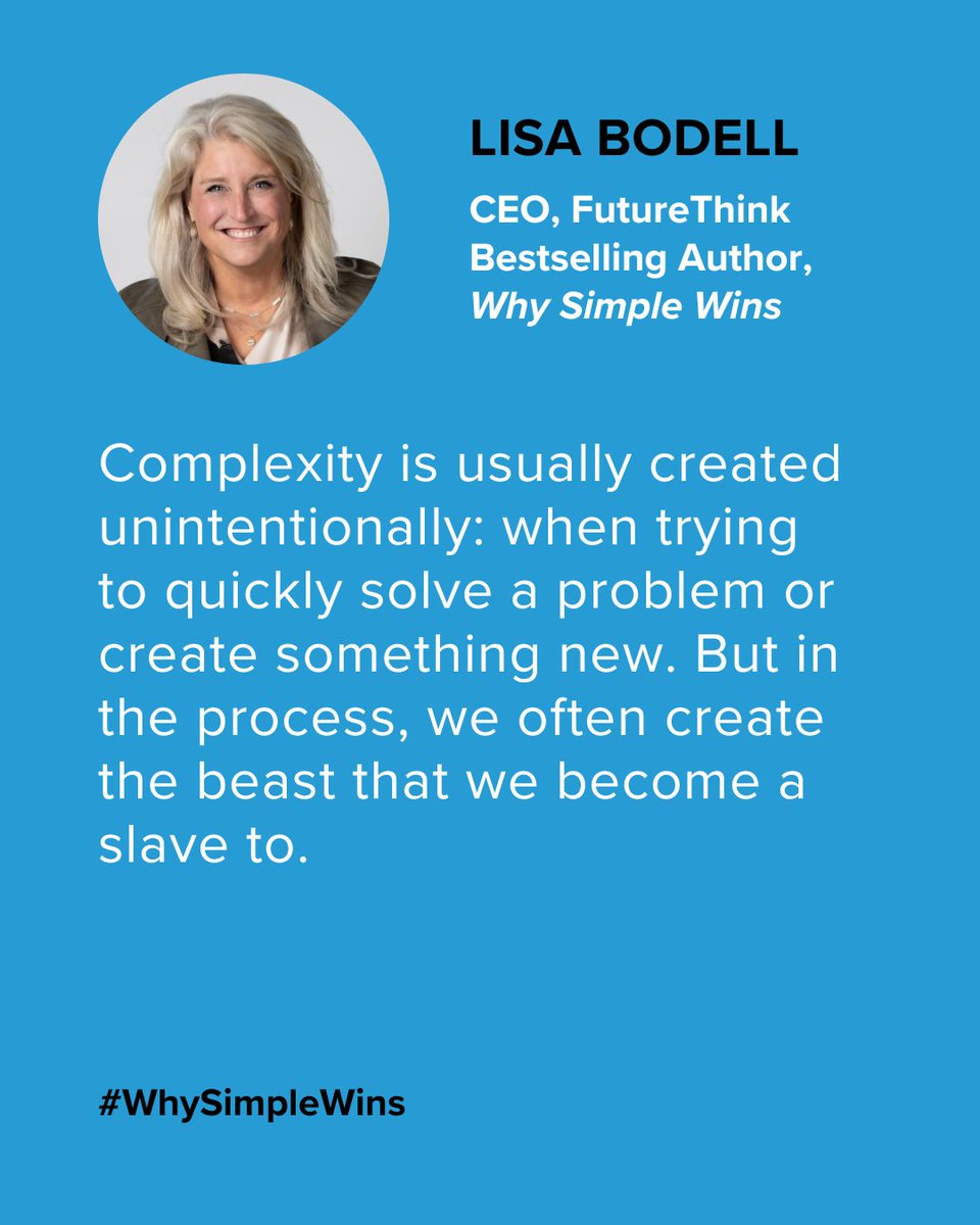 #WhySimpleWins