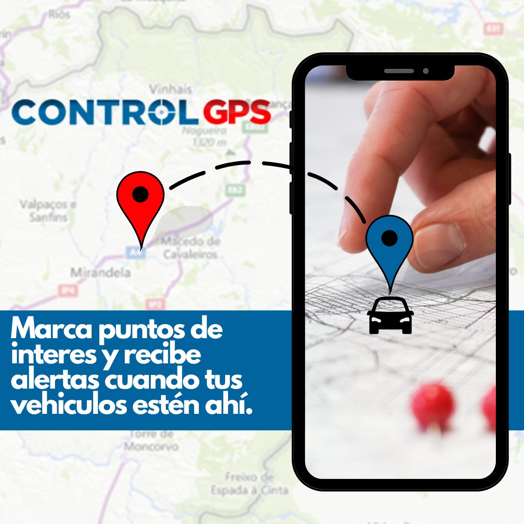 Control_GPS's tweet photo. ¿Quieres tener un máximo control sobre las zonas por donde circulan tus vehículos? Con ControlGPS, la gestión de zonas es fácil y eficiente. Recibe alertas por email o WhatsApp cada vez que un vehículo entre o salga de una zona acotada. https://t.co/uEXaa16PTW