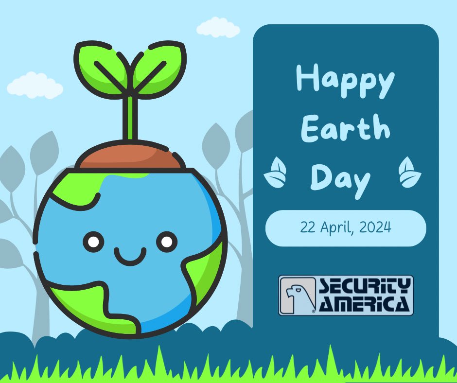 SAISECURITY's tweet photo. Happy Earth Day! 🌎 🌱 🌳 https://t.co/C2z2xBGn6p