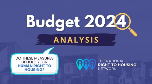 Does Budget 2024 uphold your human right to housing? Does it make a difference for the millions of people across Canada facing unaffordable rents, core housing need, and homelessness today? ➡️Answers in our budget analysis here: housingrights.ca/budget-2024/