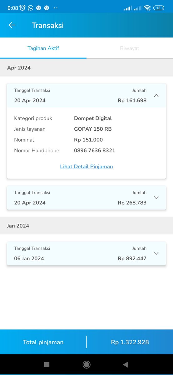 MDBYSS's tweet photo. Berikut saya lampirkan juga transaksi yg dilakukan oleh si pembajak akun menggunakan akun saya sendiri @juloindonesia @ojkindonesia dan saya tidak pernah diminta/ ditelpon/ klik link dari orang yg tidak saya kenal. https://t.co/5DeKpqUVYD