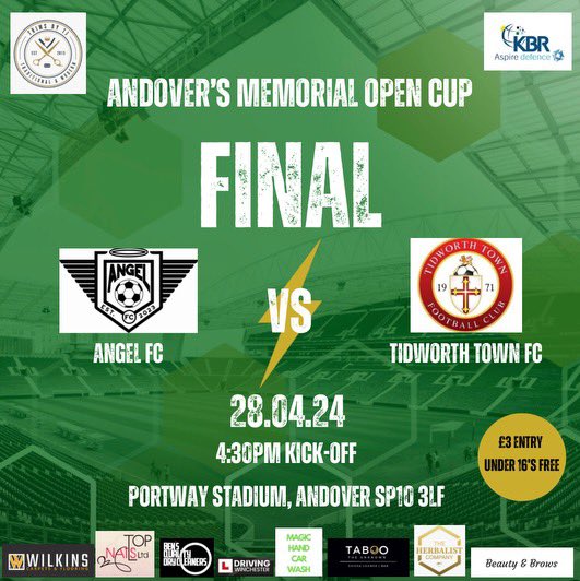 CUP FINAL WEEK IS HERE!! 🏆🙏🏾 Angel FC are preparing to take on @TidworthTownFC1 this Sunday, Tidworth are the current Open Cup holders from last season. It’s set to be a massive game at the Portway Stadium Sunday afternoon! HERE WE GO #COYA #AngelFC #CUPFINAL 🪽⚽️🏆🙏🏾🟢💚