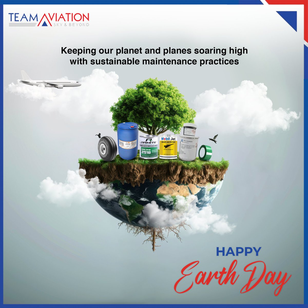 Every part counts in our commitment to a greener future for aviation.

Happy Earth Day! 🌱✈️

Let's keep flying sustainably. 

#earthday #sustainableaircraftmaintenance #greenaviation #newdelhi #aviationinnewdelhi #aviationconsumables #aviationparts #teamaviation