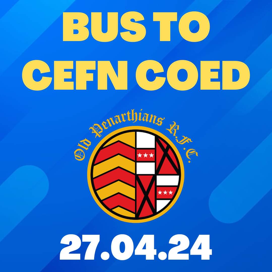 The #OldPensMens1stXV has a huge away game ahead of them this Saturday against Cefn Coed RFC and a must-win to avoid relegation. A supporter's bus will leave the club 11.45am and return 9pm. Please contact James Williams on 07720 637950 to secure your seat 🔵🏉🟡 @AllWalesSport