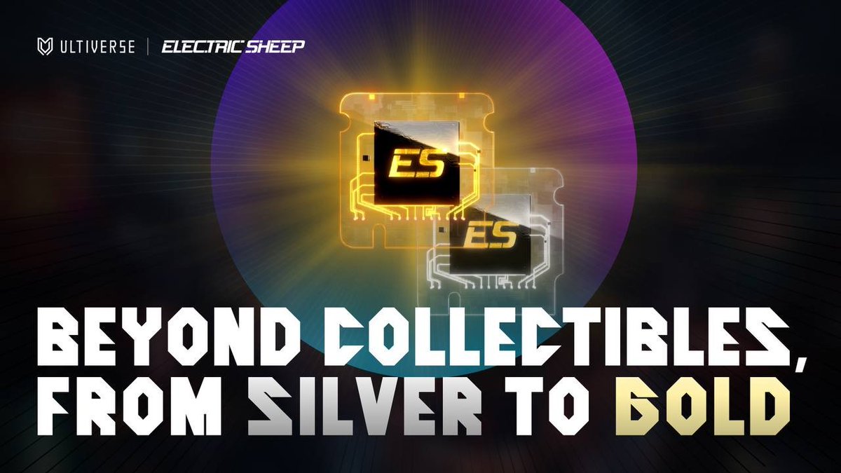 ✅Ultiverse Gold chip x Giveaway 

Gold chip Mint Details
- Mint Date: Late April
- Mint Price: TBA 
- Gold Chip Total Supply: 6000
- Blockchain: ETH
* Gold chip holders are eligible for the $ULTC airdrop
* Current gold chip OTC market price: $3,000 ~ $5,000

저는 Electric Sheep