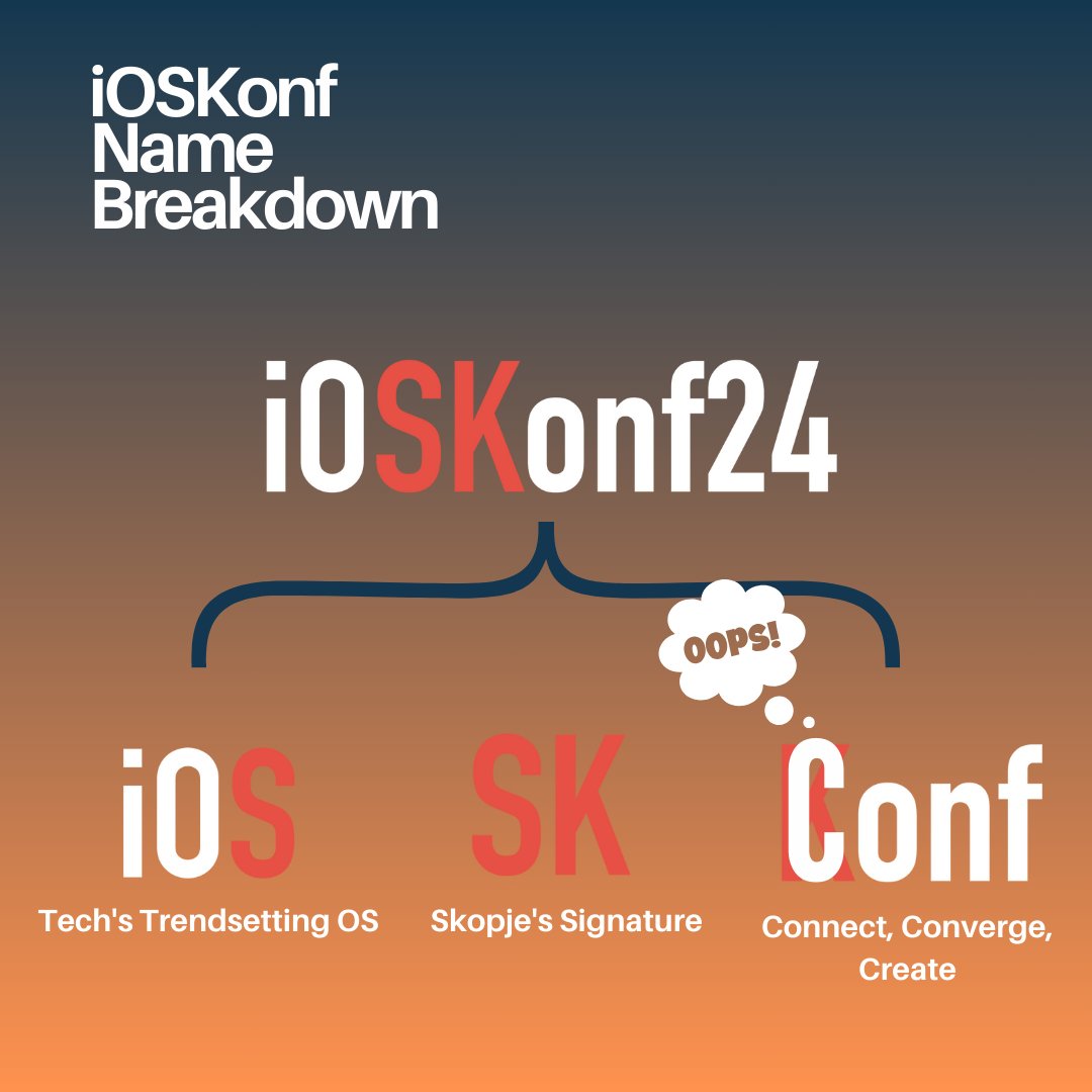 And this is how we came up with our amazing name 🤩

#iOSKonf #Conference #MobileDevelopment