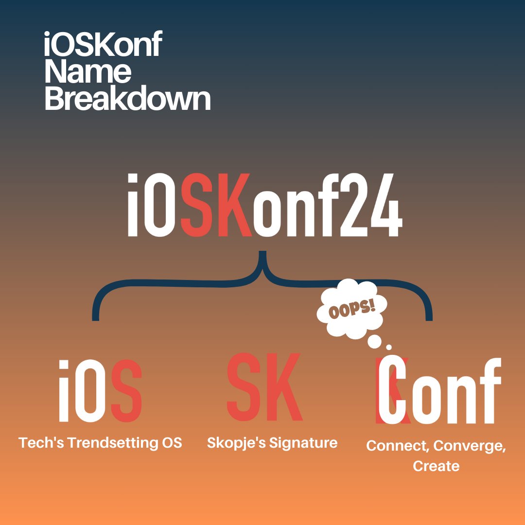 iOSKonf's tweet image. And this is how we came up with our amazing name 🤩

#iOSKonf #Conference #MobileDevelopment