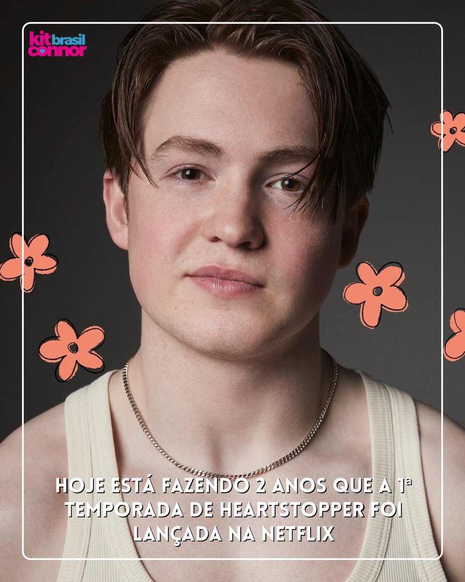 kitconnorbr's tweet photo. 2 years ago, Heartstopper series took us on an emotional journey celebrating love! ❤️ @NetflixBrasil https://t.co/kR9OatNBNl